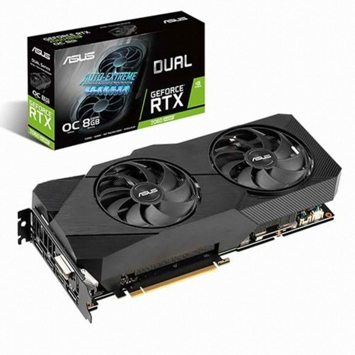 ASUS DUAL 지포스 RTX 2060 SUPER O8G EVO D6 8GB 그래픽카드