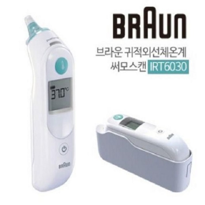 브라운 국내정품 필터21개포함 귀체온계 IRT6030, 1개