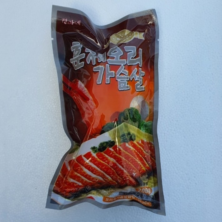 정이가네 훈제오리 가슴살1Kg ( 200g X 5개 )