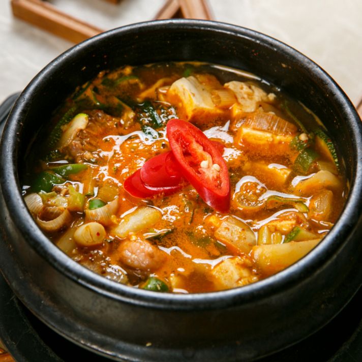 집에서간단한요리 집밥 혼밥 간편식 국물요리 9종, 소고기 된장찌개 650g
