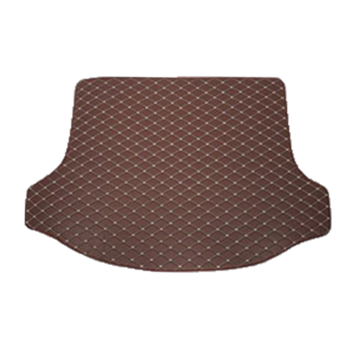 매트작업소 가죽 트렁크매트 차박매트, 브라운+베이지(추가정보란에 차종코드 입력)