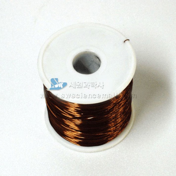 전자석 만들기용 에나멜선(Φ0.5mm 600g), 단품