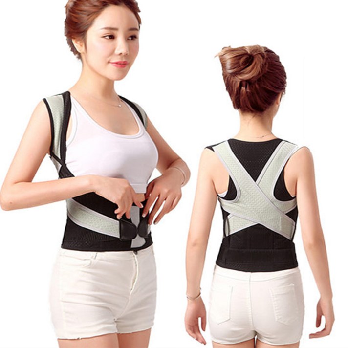 정수생활건강 바른자세 어깨허리 자세교정밴드 XL(여성55 허리26~28인치 체중47~56kg), 1개입