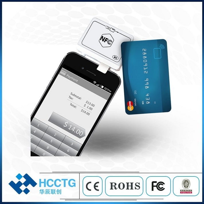 카드단말기 휴대용 이동식 블루투스 신용카드 리더기 Acs acr35 nfc 오디오 잭 마그네틱 카드 리더 무료 sdk가있는 스마트 전화 신용 카드 리더 에서 카드 리더기부터