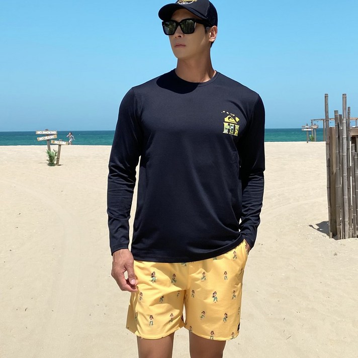 립컬 남성 보드숏 RC1047YMB