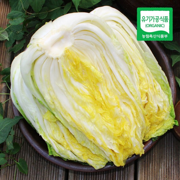 친환경팔도 [HACCP] 담채원 유기농 절임배추 10kg, 단품