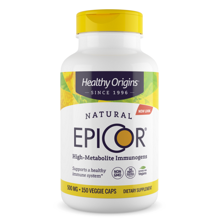 Healthy Origins 에피코어 500 mg 베지 캡, 150개입, 1개