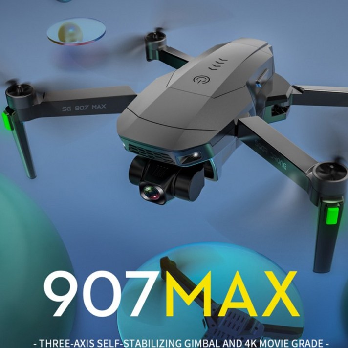 ZLRC ZLL SG907 MAX GPS 4K 더블 카메라 3축 짐벌 RC 드론, 포장 박스(강화판)+1개 배터리