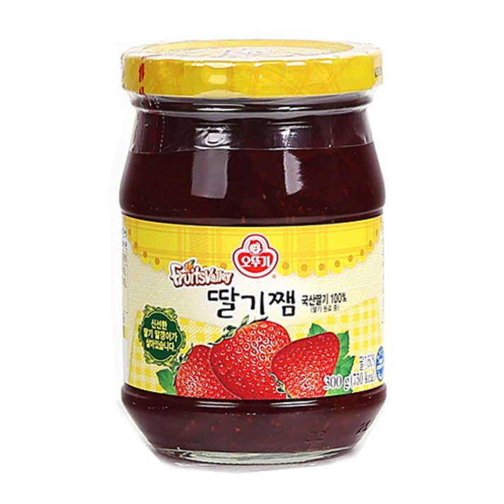 오뚜기 딸기쨈, 300g, 12개