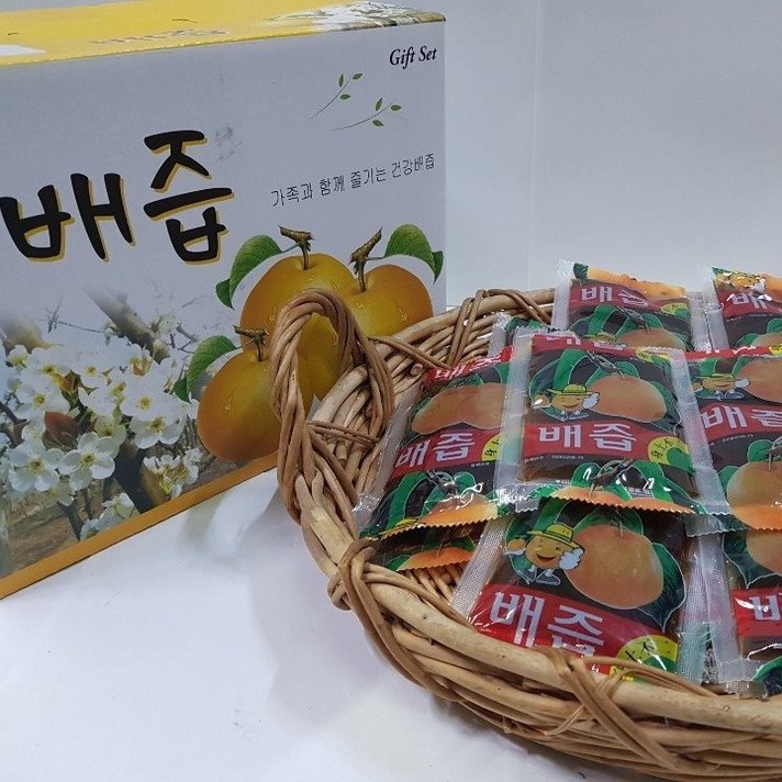 중리농원 건강 배즙 50팩 +맛보기 사은품, 50팩 100ml, 1박스