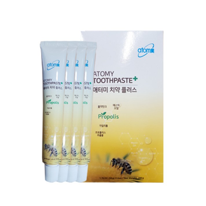 애터미 여행용치약 (50g * 4개), 200g, 1박스