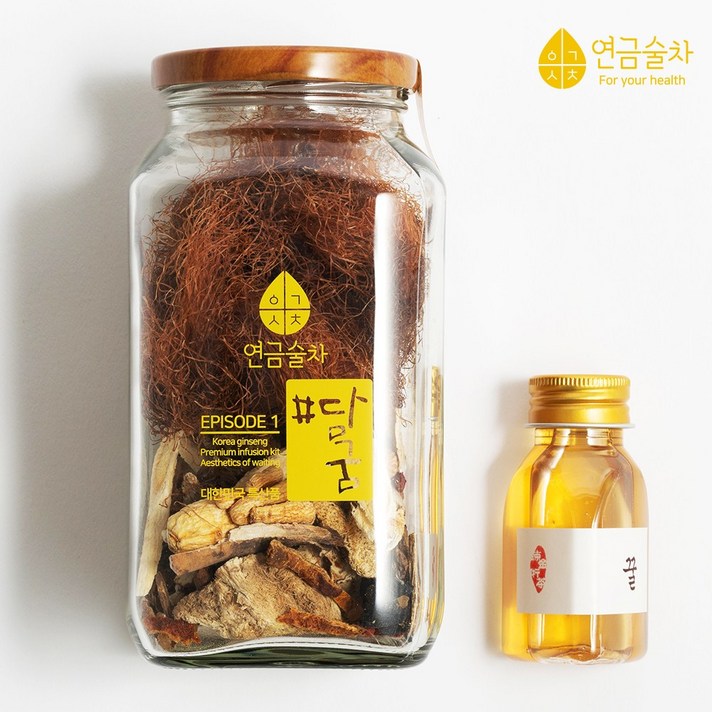 연금술차 주공 담금주키트 1000ml 집들이선물 이색선물