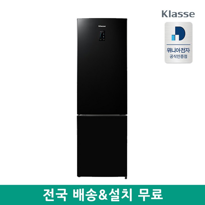 위니아딤채 클라쎄 냉장고 322L 2도어 FR-C326TDBK