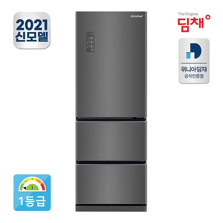 21년형 1등급 딤채 스탠드 김치냉장고 EDT33EFRZD 330L 공식판매점