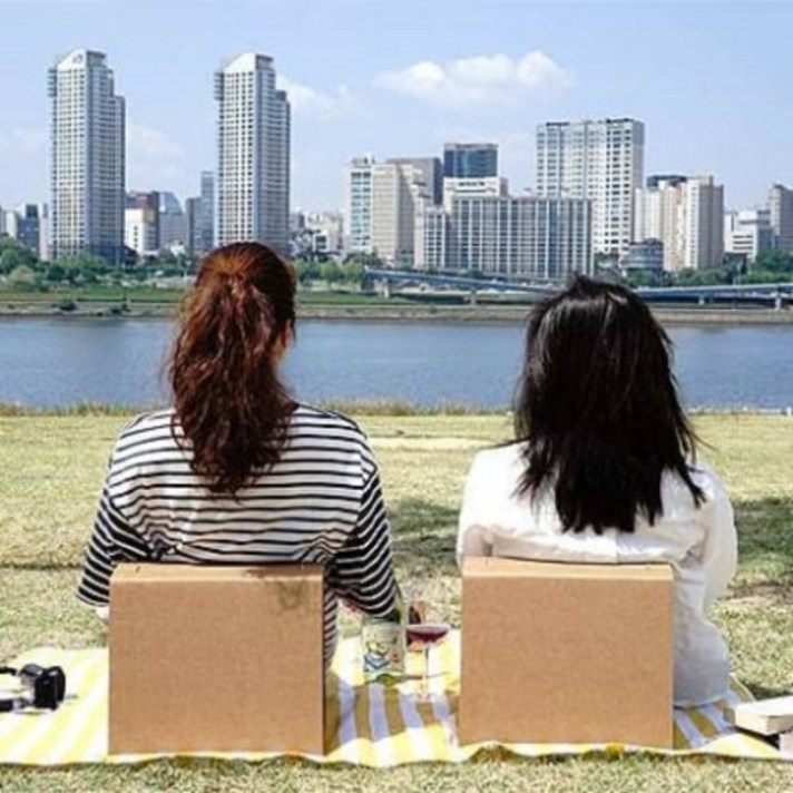[텐바이텐] 페이퍼팝 종이의자 1+1, 채셔(1+1)