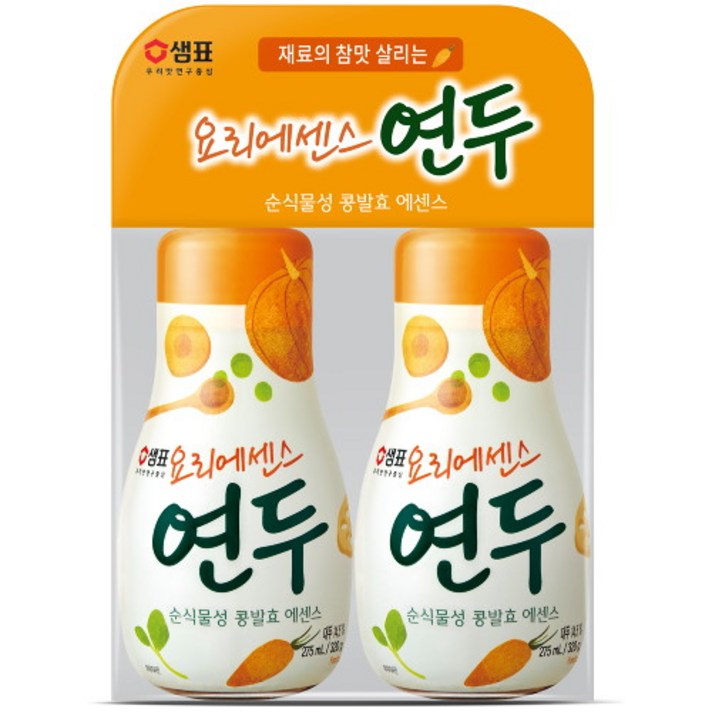 [샘표] 연두 320g 2팩 기획, 단일상품, 옵션선택