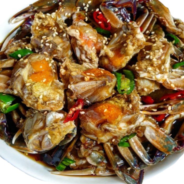 여수 맛집 밥도둑 간장게장 수제로만든 암꽃게 양념 게장 순살간장게장 순살양념게장 아님, 1.간장게장 1.5kg (6-7마리) 여수맛집