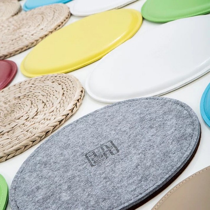 의자 방석 시트 쿠션 PU 가죽 고양이 펠트 매트 패드, 그린 가죽 패드 + 직경 30cm