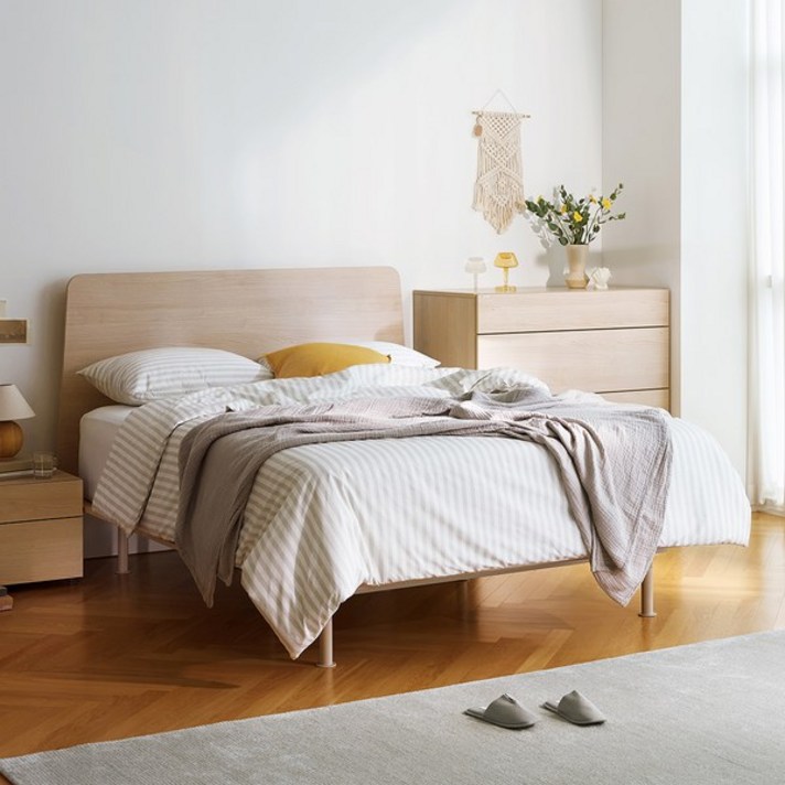 [일룸] 헤이즐 침대(Q), 뉴트럴밤나무(NCC)