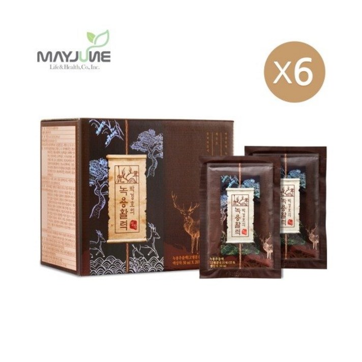 [메이준 뉴트리] [메이준뉴트리]박경호의 녹용활력 명작 6박스 (50ml x 120포), 상세 설명 참조