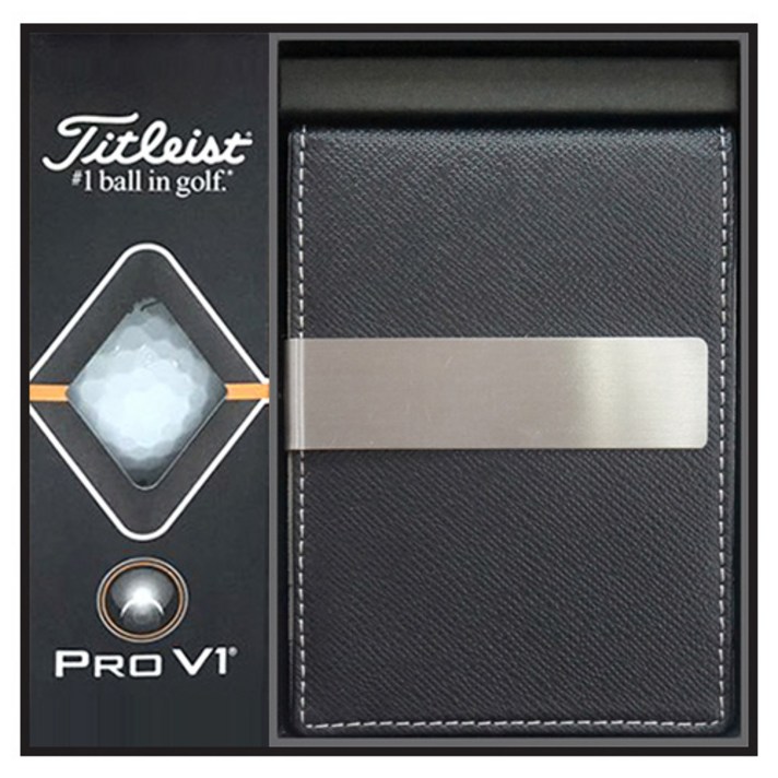 타이틀리스트 Titleist PRO V1 골프공 선물세트 12종 정품 3피스 필드용품, 세트06.타이틀리스트 PRO V1 3구-393, 1개