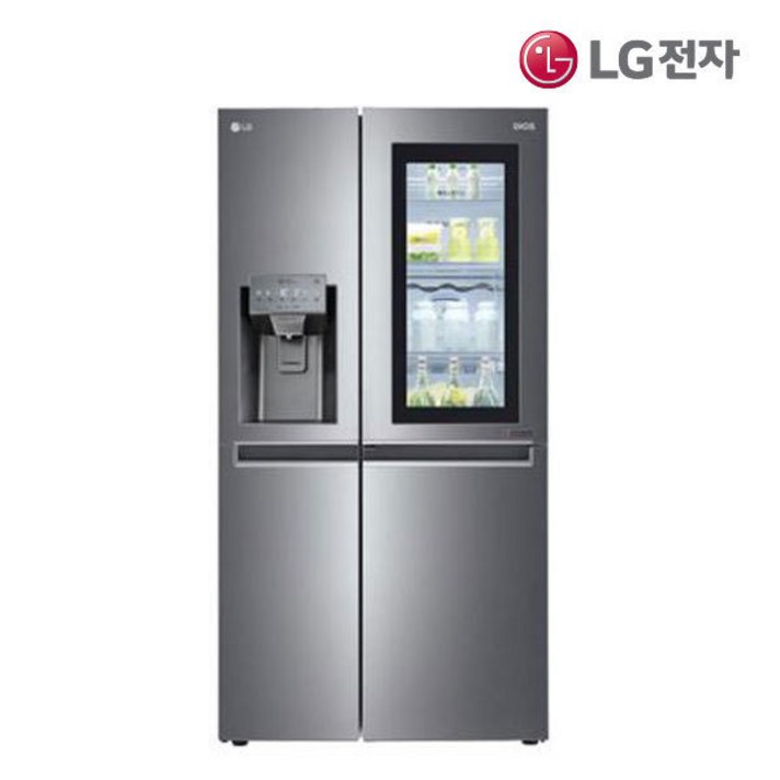 [LG전자] LG 얼음정수기 양문형냉장고 J612SS75 607L, 상세 설명 참조