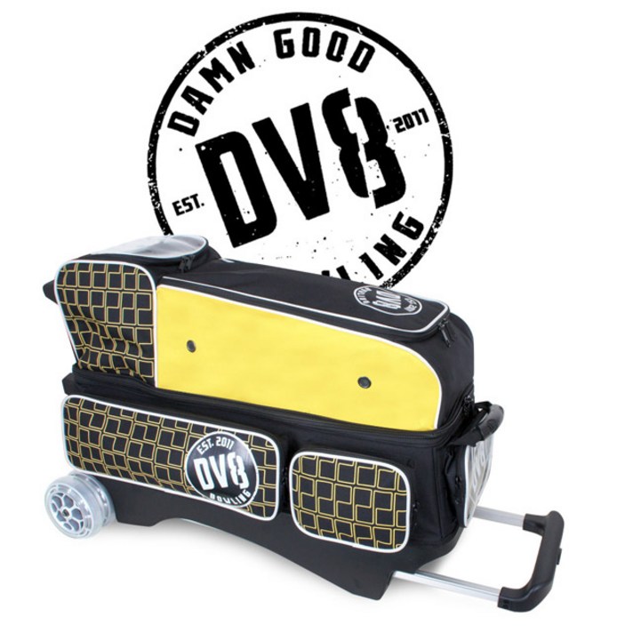 DV8 4볼 체크 롤러 볼링가방 볼링백, 시소백+볼타올