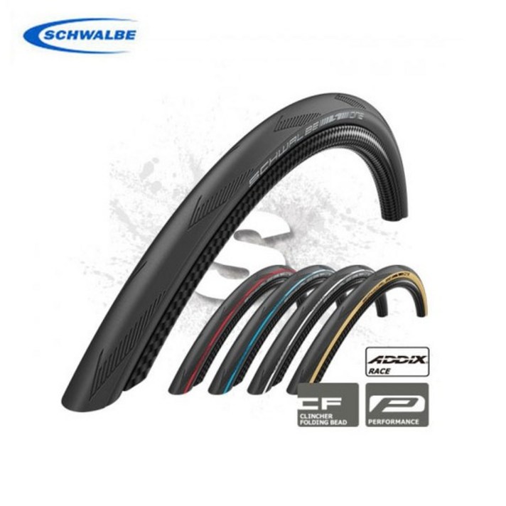 슈발베 로드타이어 NEW 슈발베 원 튜브타입 클린처(5색상), 상세설명 참조