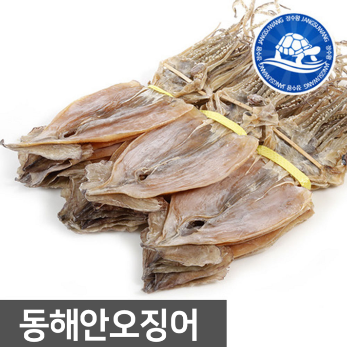 장수왕 동해안건오징어 10마리 650g 국산 마른오징어, 1봉