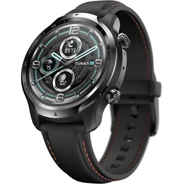 스마트워치 운동 플래그십 신제품45일 배터리 수명퀄컴 4100 칩 TicWatch Pro3 4G 스마트 워치 폰 심박수 혈액 산소 운동 방수 다기능 애플과 화웨이 휴대폰, 업계 플래그십 구성 pro3인터스텔라 블랙, 공식 표준