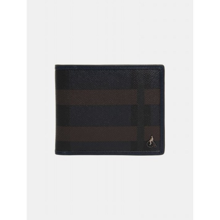 남성 블랙 빈폴 헤릿 반지갑