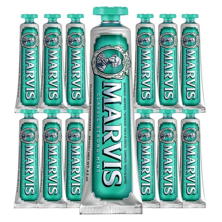 마비스 스트롱 민트 치약 85ml 12개