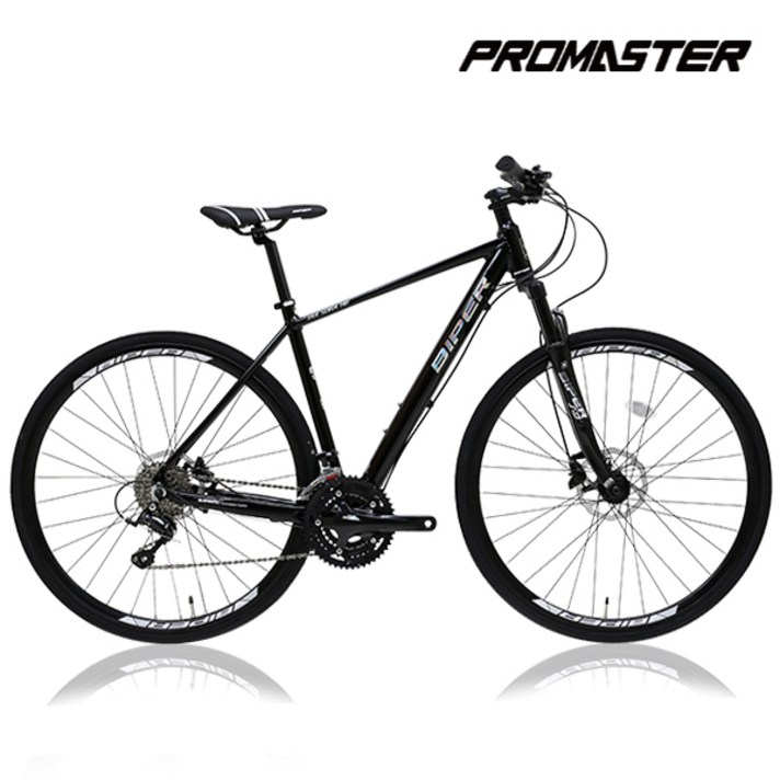 프로마스터 하이브리드 티알엑스HB 소라27단 유압, 490, 조립+사은품R, TRX HB소라(490) 블랙+레드 조립+사은품R