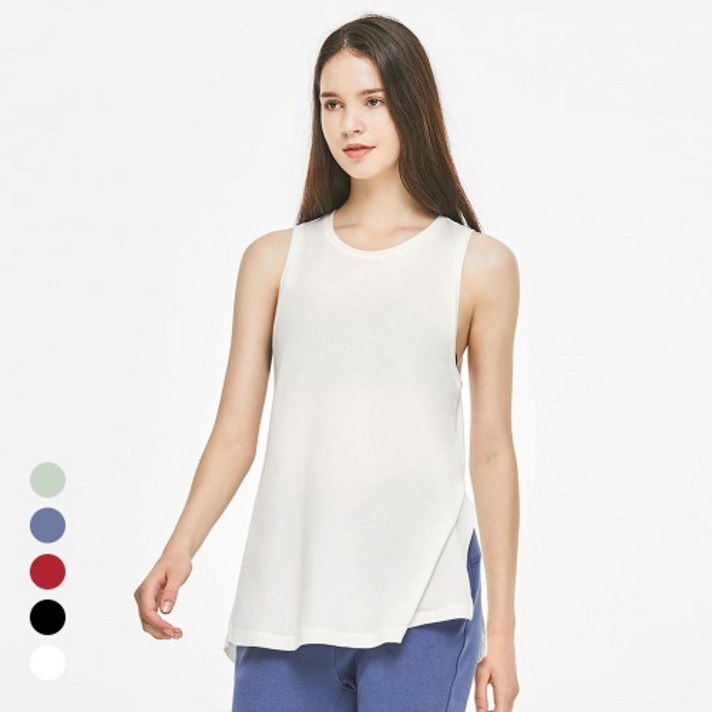 뮬라웨어 [뮬라웨어]MWWATK002 롱 슬릿 탱크 탑