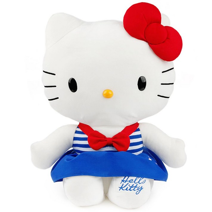 마이찰리_MyChale마켓_헬로키티 마린룩 스커트 자이언트 봉제인형-100cm 귀여운캐릭터인형 장난감 인형선물 인형 패션인형_마이찰리_MyChale, 옵션없는_단일상품