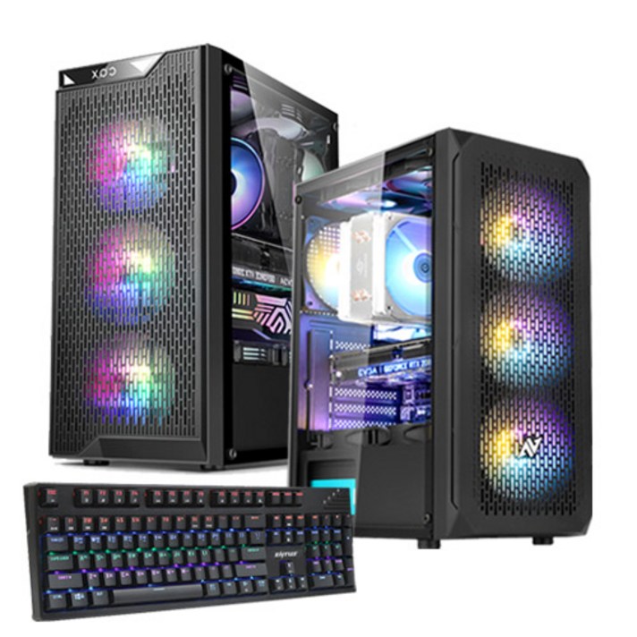 포유컴퓨터 MD추천 게임용에디션 인텔 AMD 조립컴퓨터PC, 에디션PC, 01번 기본사양