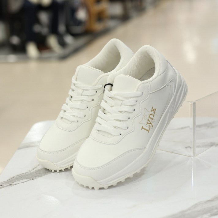 4층 핑골프 여성 솔리드 논스파이크 골프화 62107SEL82