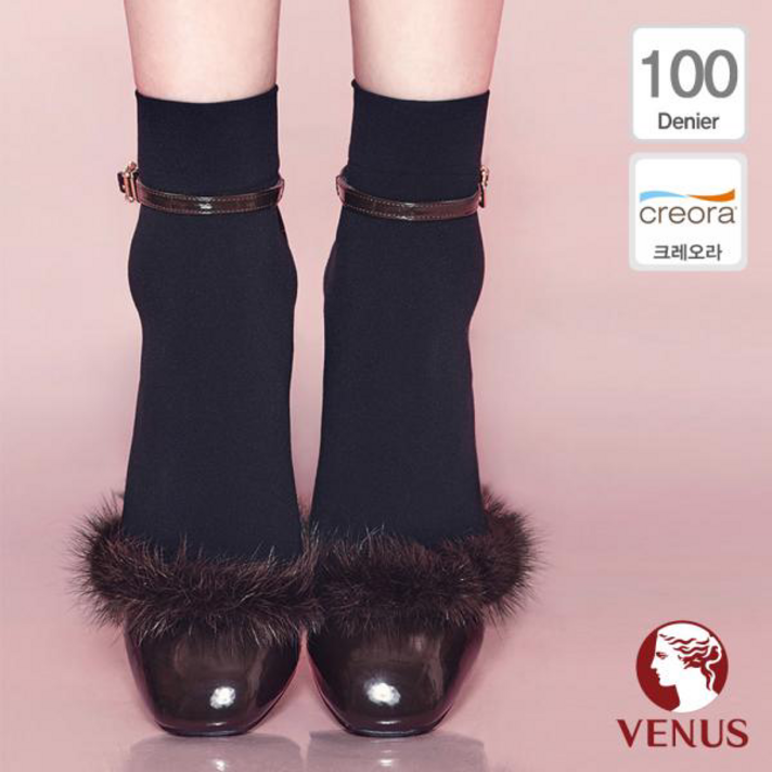 VST6881 비너스 100D 앵클 삭스 발목 스타킹 양말