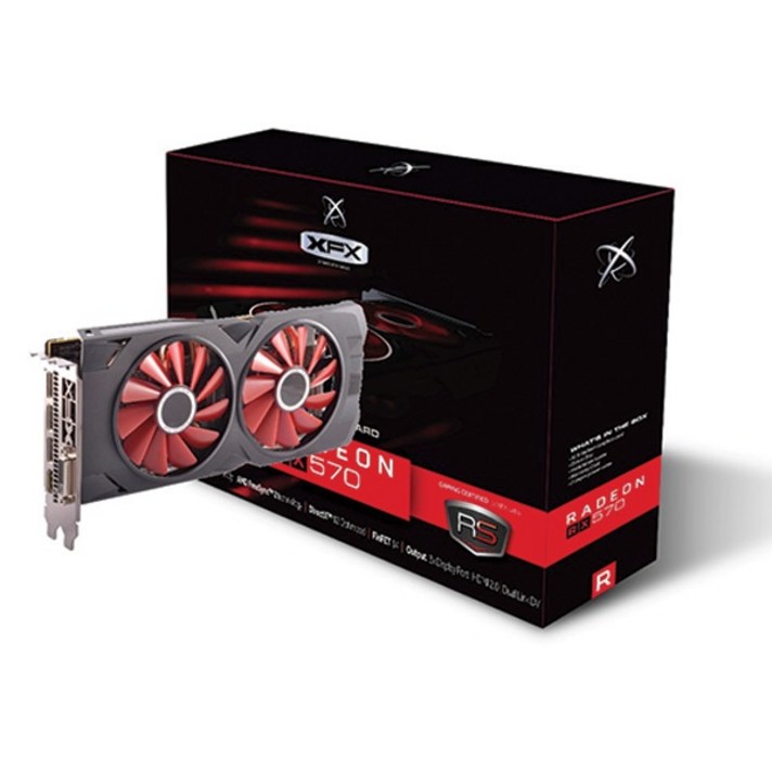 라온하우스 [XFX] Radeon™ RX 570 RS OC D5 4GB 그래픽카드, 614773