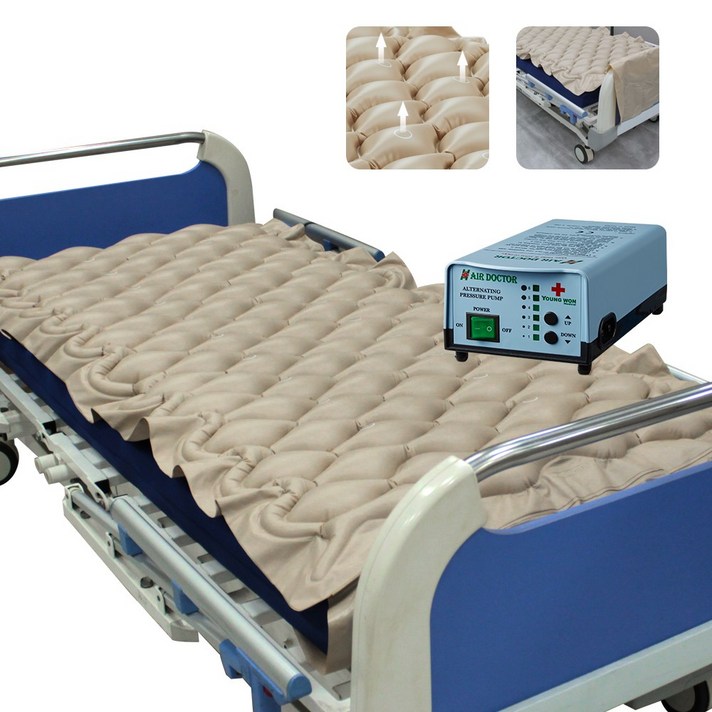 영원메디칼 욕창방지매트 AD-1300 ivory 버블 아이보리 교대부양 매트리스, 개