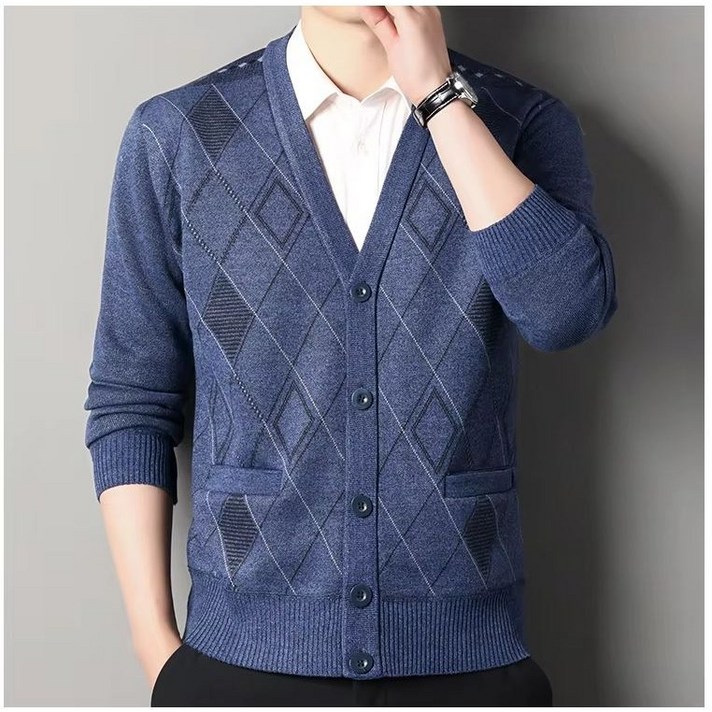 당일출고 남자 가디건 고급소재 데일리 스웨터 따뜻한 남성 cardigan