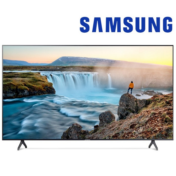 삼성전자 50인치 크리스탈 UHD 스마트 비지니스 LED TV 스탠드 벽걸이설치, 방문설치, 스탠드형