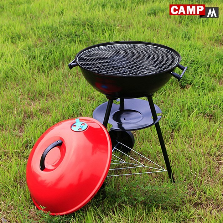 캠프엠 바베큐 그릴 야외 훈제 휴대용 화로대 직화 숯불 가정용 화로 테이블 미니 대형 석쇠 고기 야외용 스탠드 좌식 불판 접이식 불멍 용품 캠핑 테라스 정원 차박