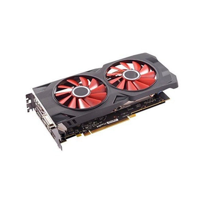 XFX RX 570 4GB GDDR5 RS XXX Edition PCI-Express 3.0 Graphics Card RX-570P427D6 Black/Red, 단일옵션