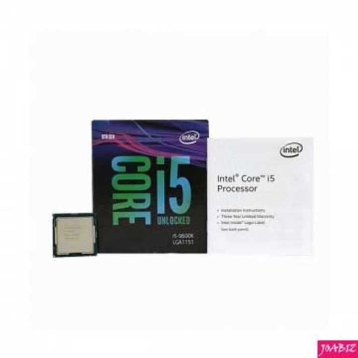 코어 i5-9세대 9600K 커피레이크-R PD용품, 1개