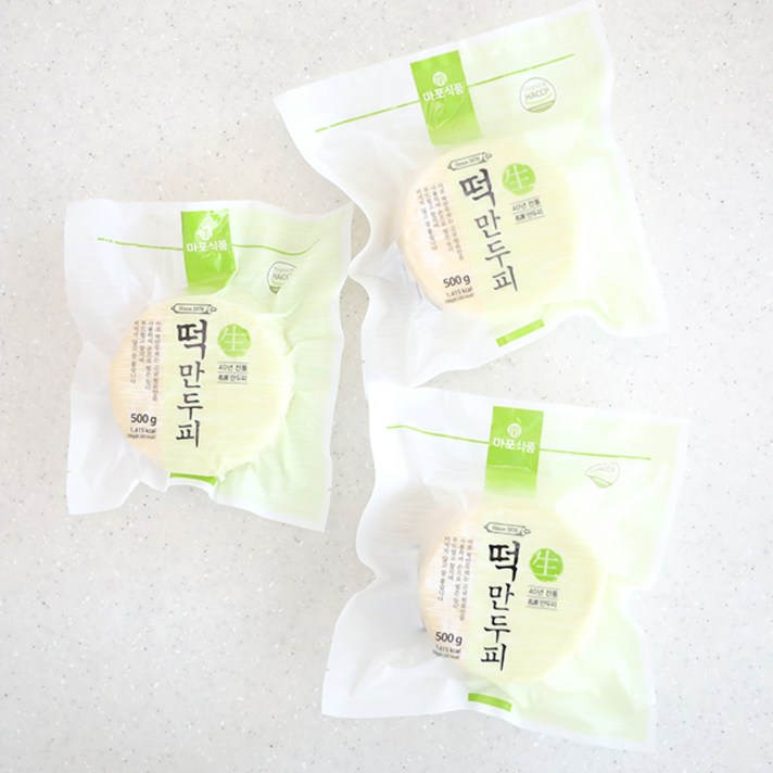 마포식품 마포떡만두피, 1개, 500g