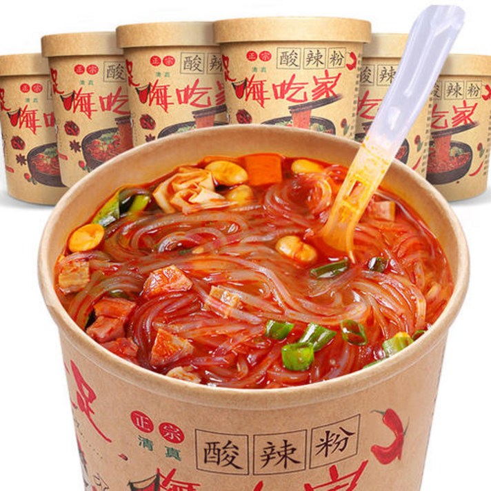하이츠쟈 쏸라펀 중국라면 135g 6개입
