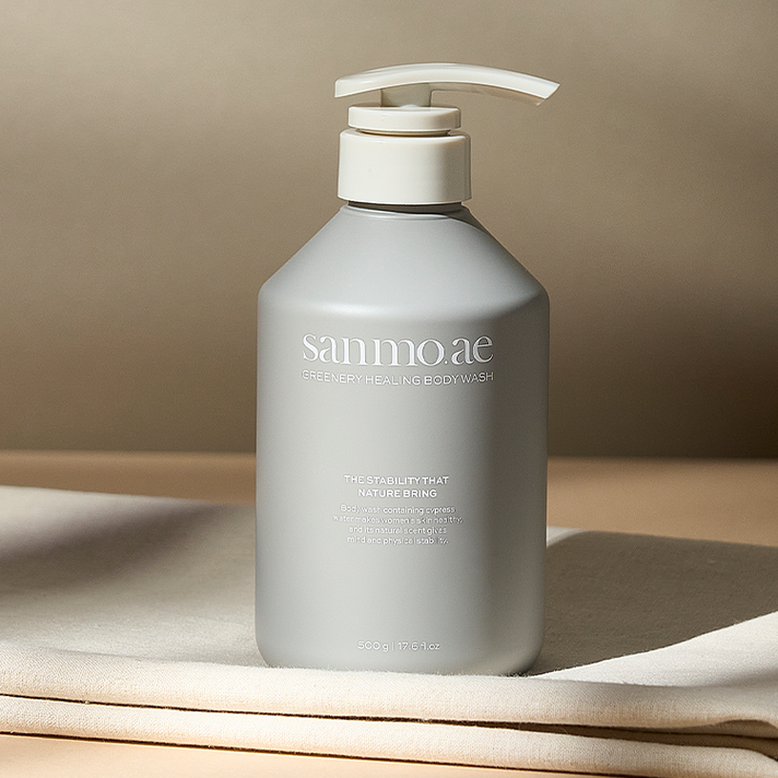 산모애 그리너리 힐링 바디워시, 1개, 500g 산모애 그리너리 힐링 바디워시, 1개, 500g