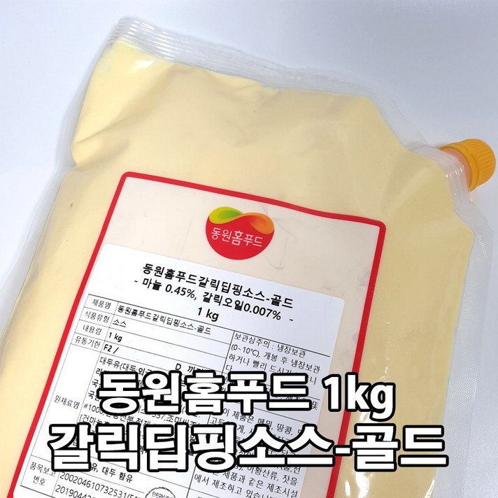 동원홈푸드 갈릭디핑소스 골드 1kg, 1개