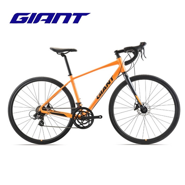 자전거 입문 로드 바이크 105 소라 울테그라 클라리스 급 Giant Giant 남성, 실버 파우더 글리터 오렌지 700CX410MM X